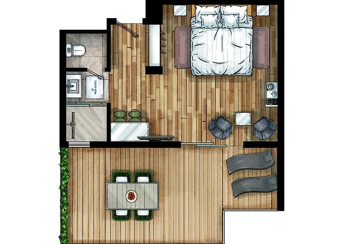 The Palm - Adults Only Lägenhetshotell Limassol